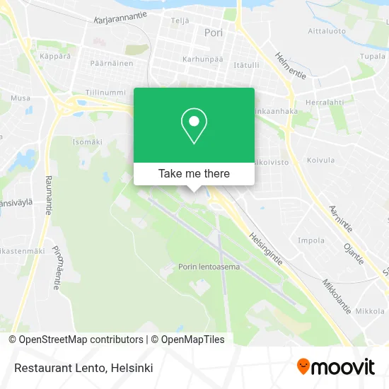 Restaurant Lento map