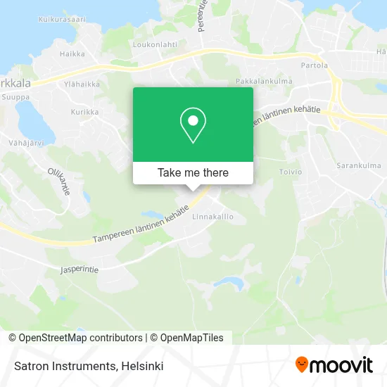 Satron Instruments map