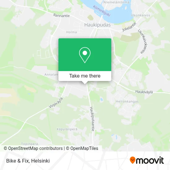 Bike & Fix map