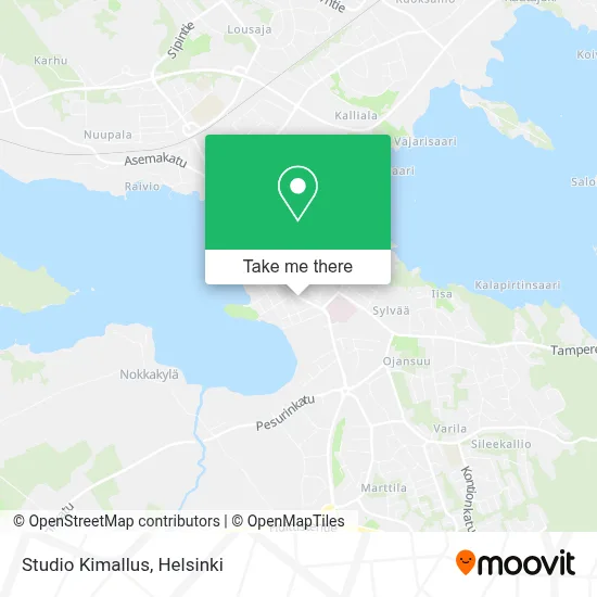 Studio Kimallus map