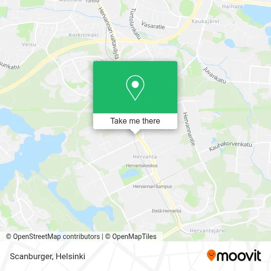 Scanburger map