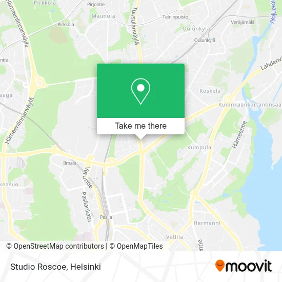 Studio Roscoe map