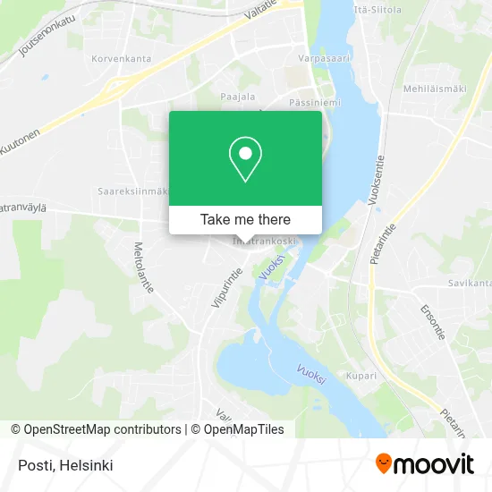 Posti map