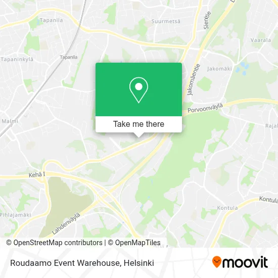Roudaamo Event Warehouse map