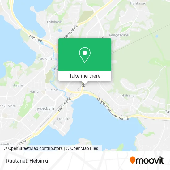 Rautanet map