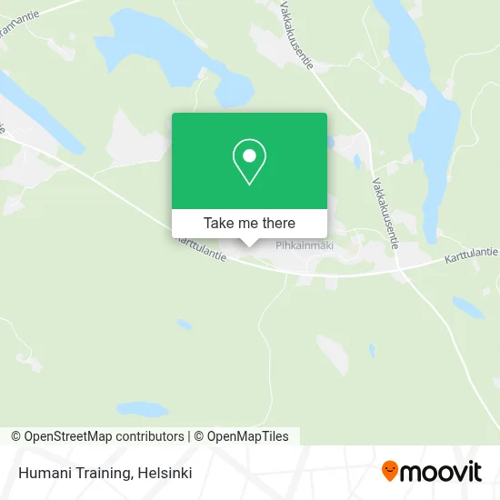 Humani Training map