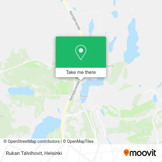 Rukan Talvihovit map