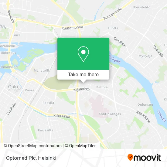 Optomed Plc map