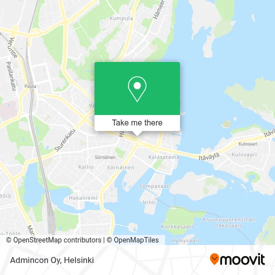 Admincon Oy map