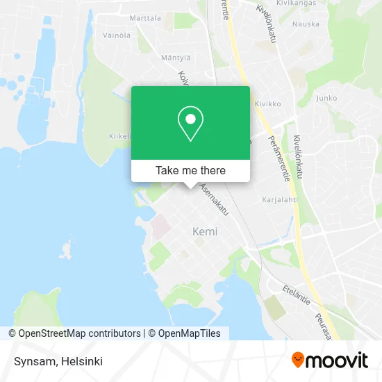 Synsam map