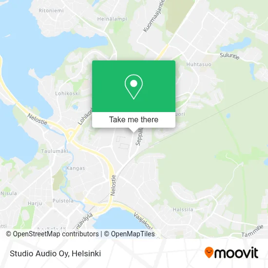 Studio Audio Oy map