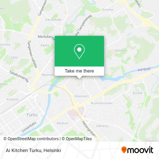 Ai Kitchen Turku map
