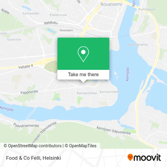Food & Co Felli map