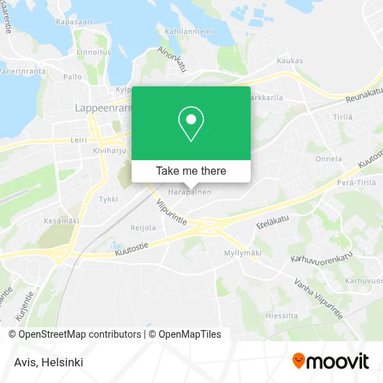 Avis map