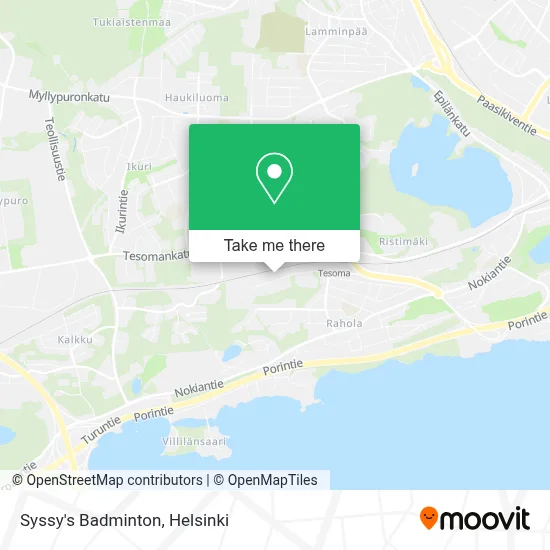 Syssy's Badminton map
