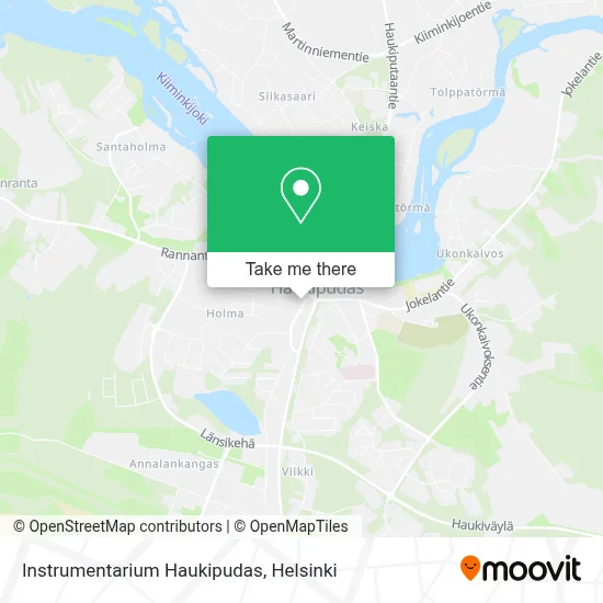 Instrumentarium Haukipudas map