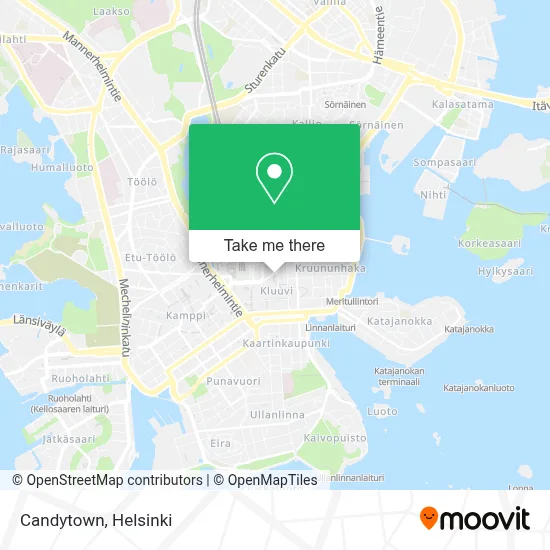 Candytown map