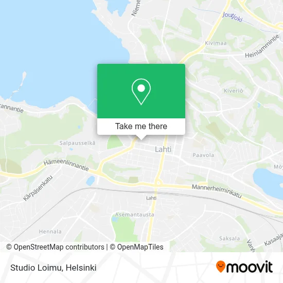 Studio Loimu map