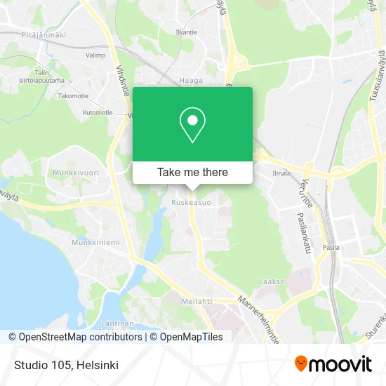 Studio 105 map