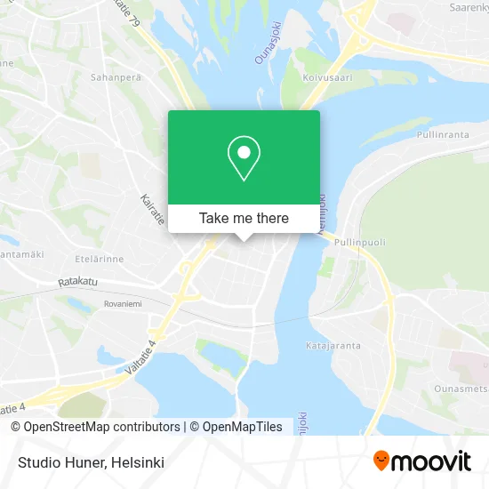 Studio Huner map