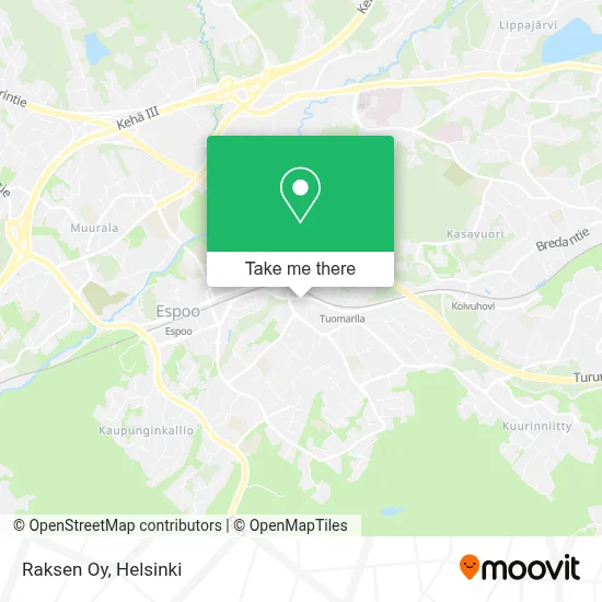 Raksen Oy map