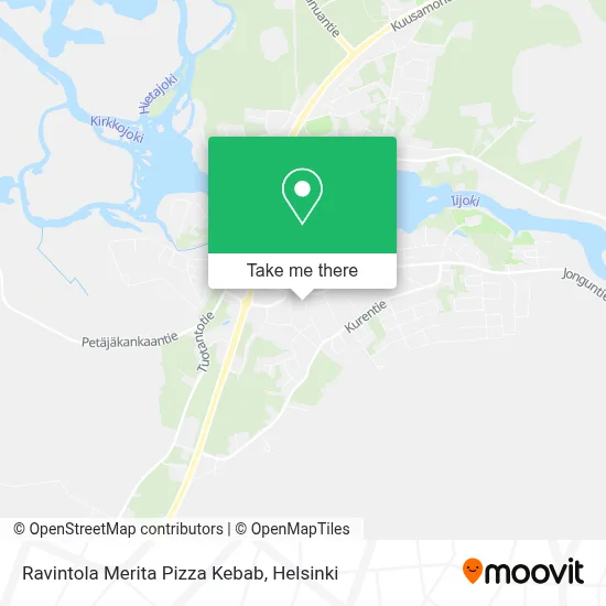 Ravintola Merita Pizza Kebab map