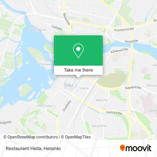 Restaurant Hella map