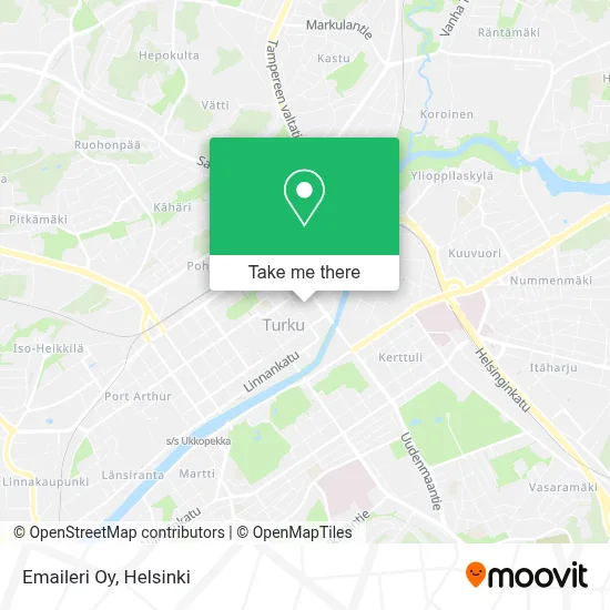Emaileri Oy map
