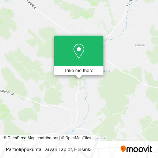 Partiolippukunta Tarvan Tapiot map