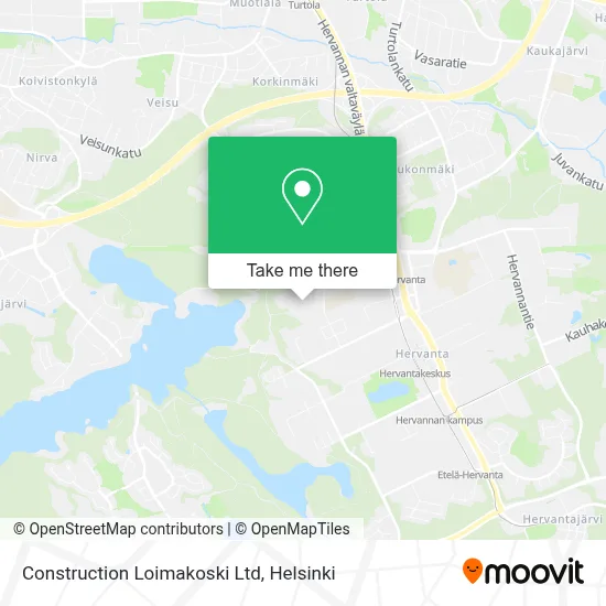 Construction Loimakoski Ltd map