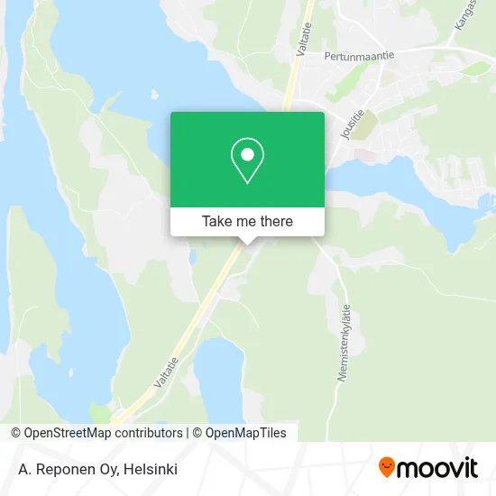 A. Reponen Oy map