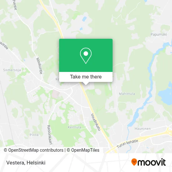 Vestera map