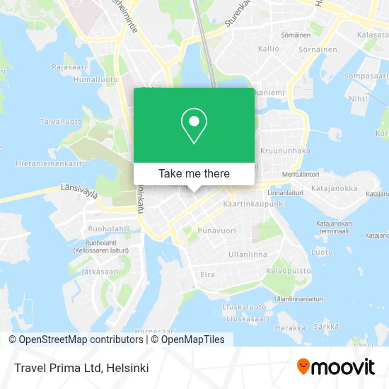 Travel Prima Ltd map