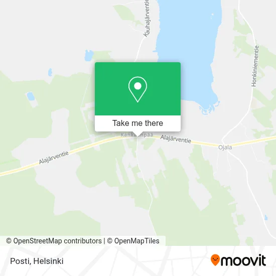 Posti map