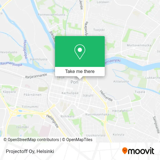 Projectoff Oy map