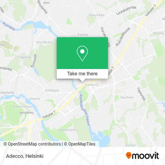 Adecco map