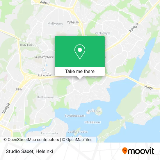 Studio Saxet map