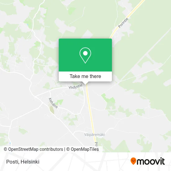 Posti map
