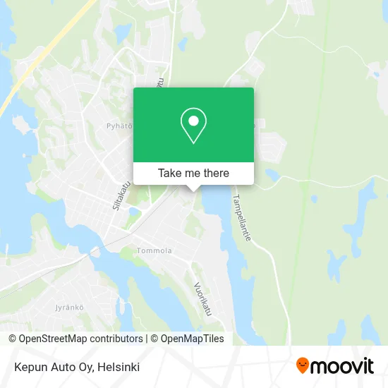 Kepun Auto Oy map