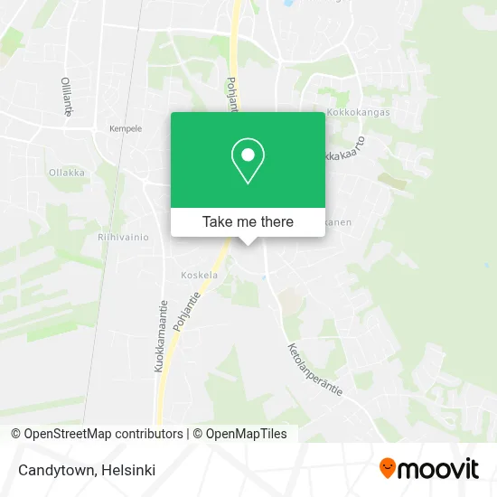Candytown map