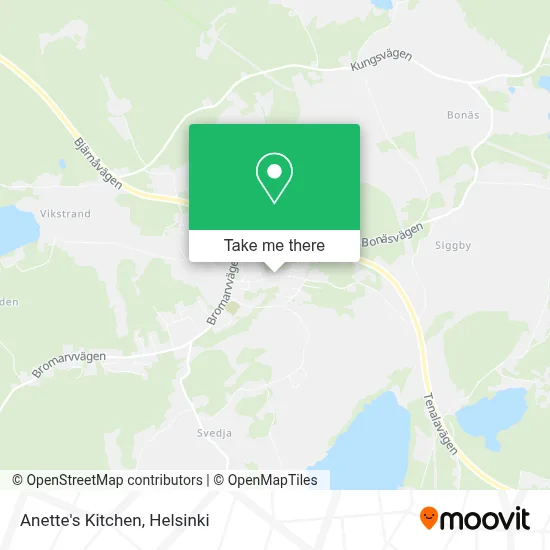 Anette's Kitchen map