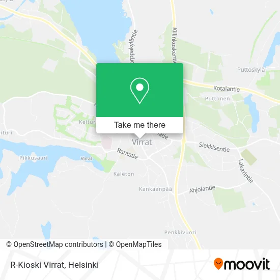 R-Kioski Virrat map