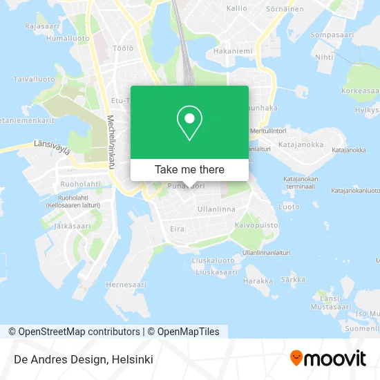 De Andres Design map