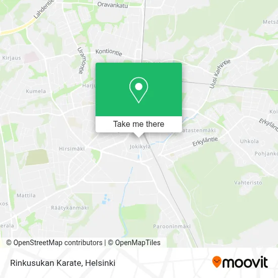 Rinkusukan Karate map