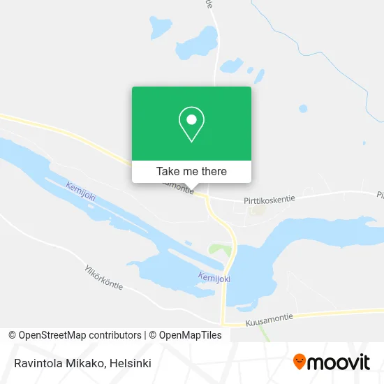 Ravintola Mikako map