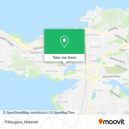 Pikkuguru map