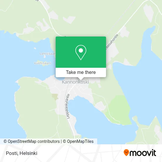Posti map