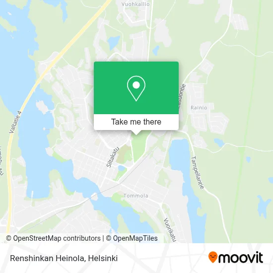 Renshinkan Heinola map