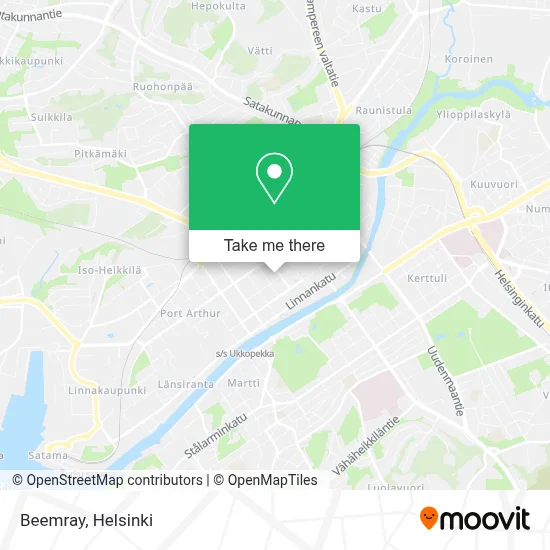 Beemray map