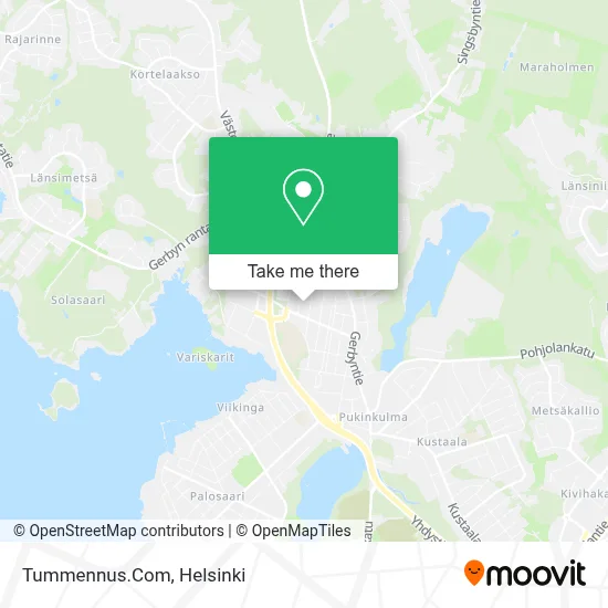 Tummennus.Com map